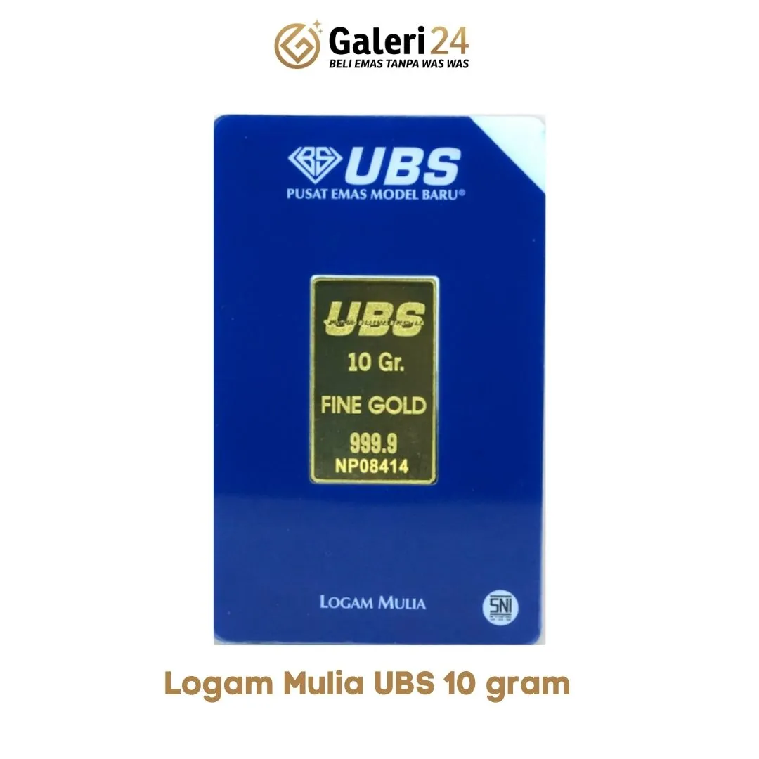 Jual Emas Batangan Ubs Gram Galeri